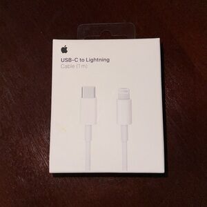 USB- C to Lightning Cable 1m New Apple charger wire cable new Apple product